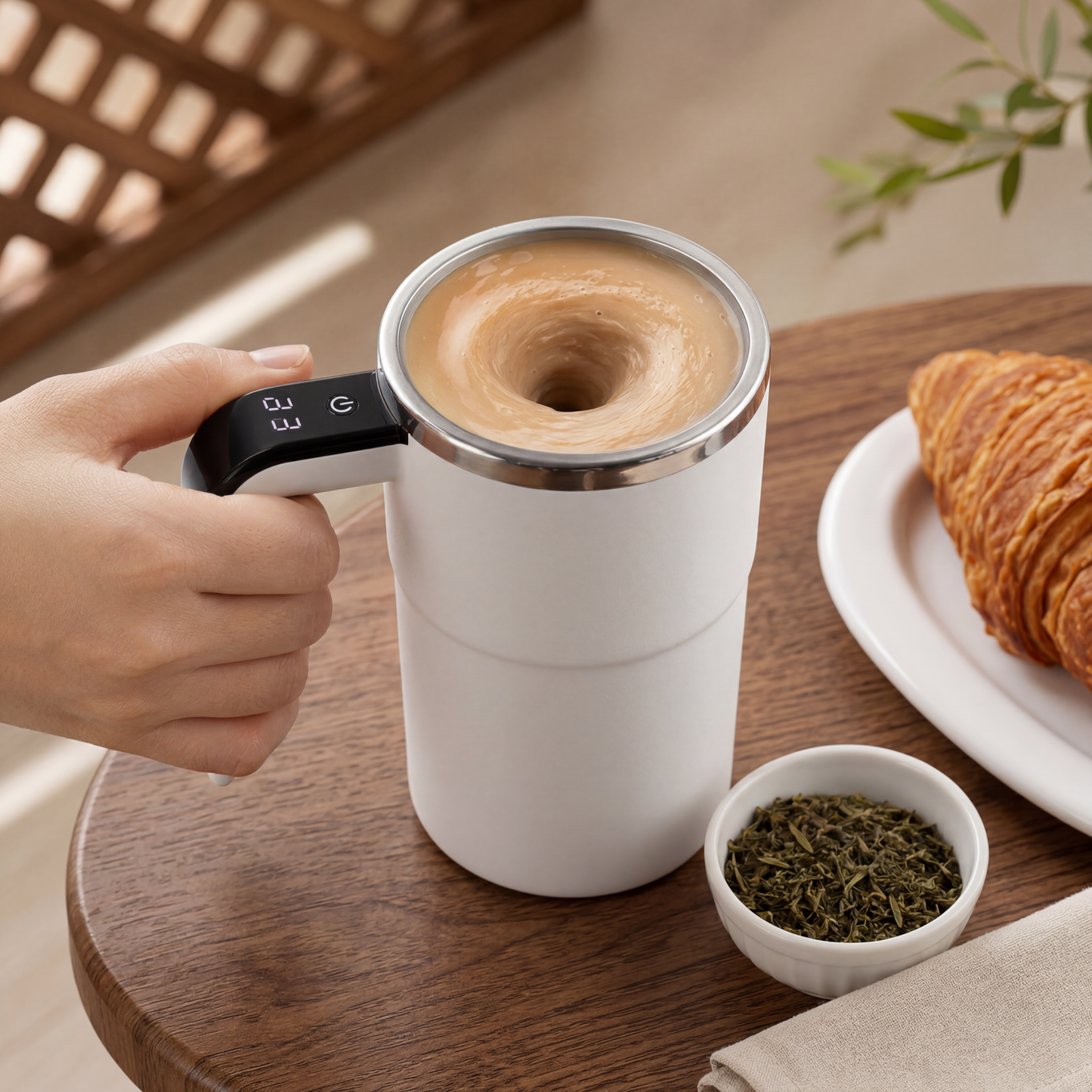 Taza Magnética Automática