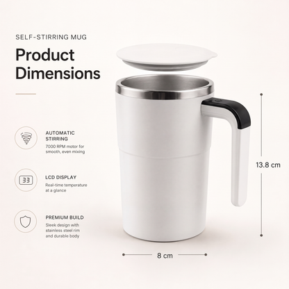 Taza Magnética Automática