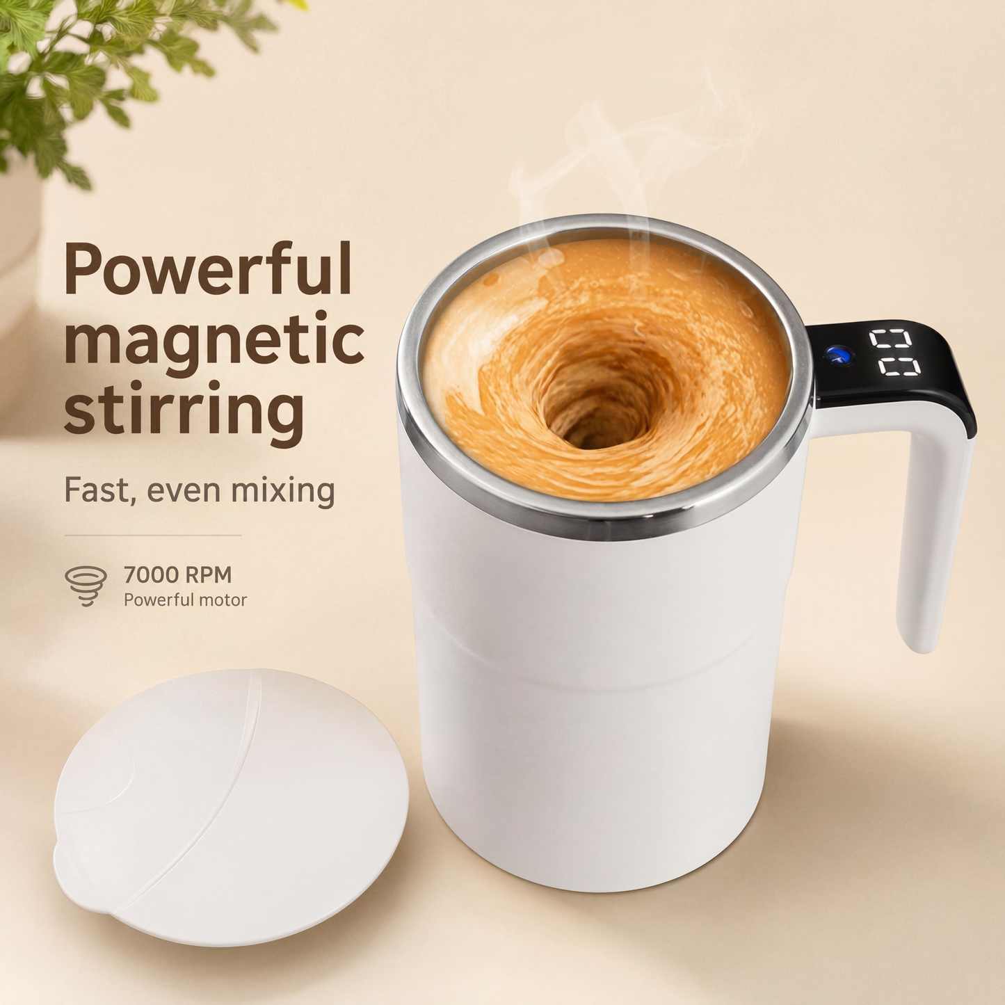 Taza Magnética Automática